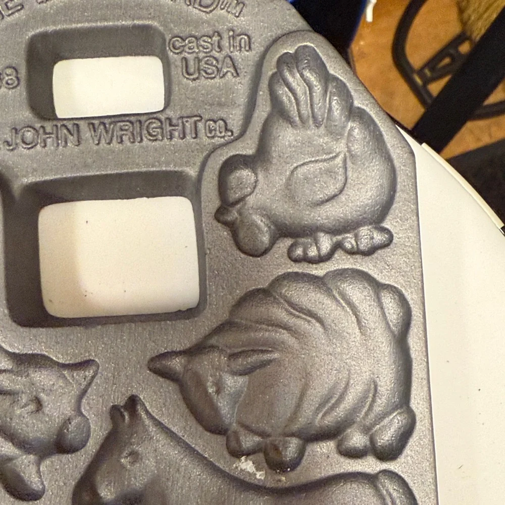 The Bar Silver Barnyard Mold cast iron - Picture 5 of 10